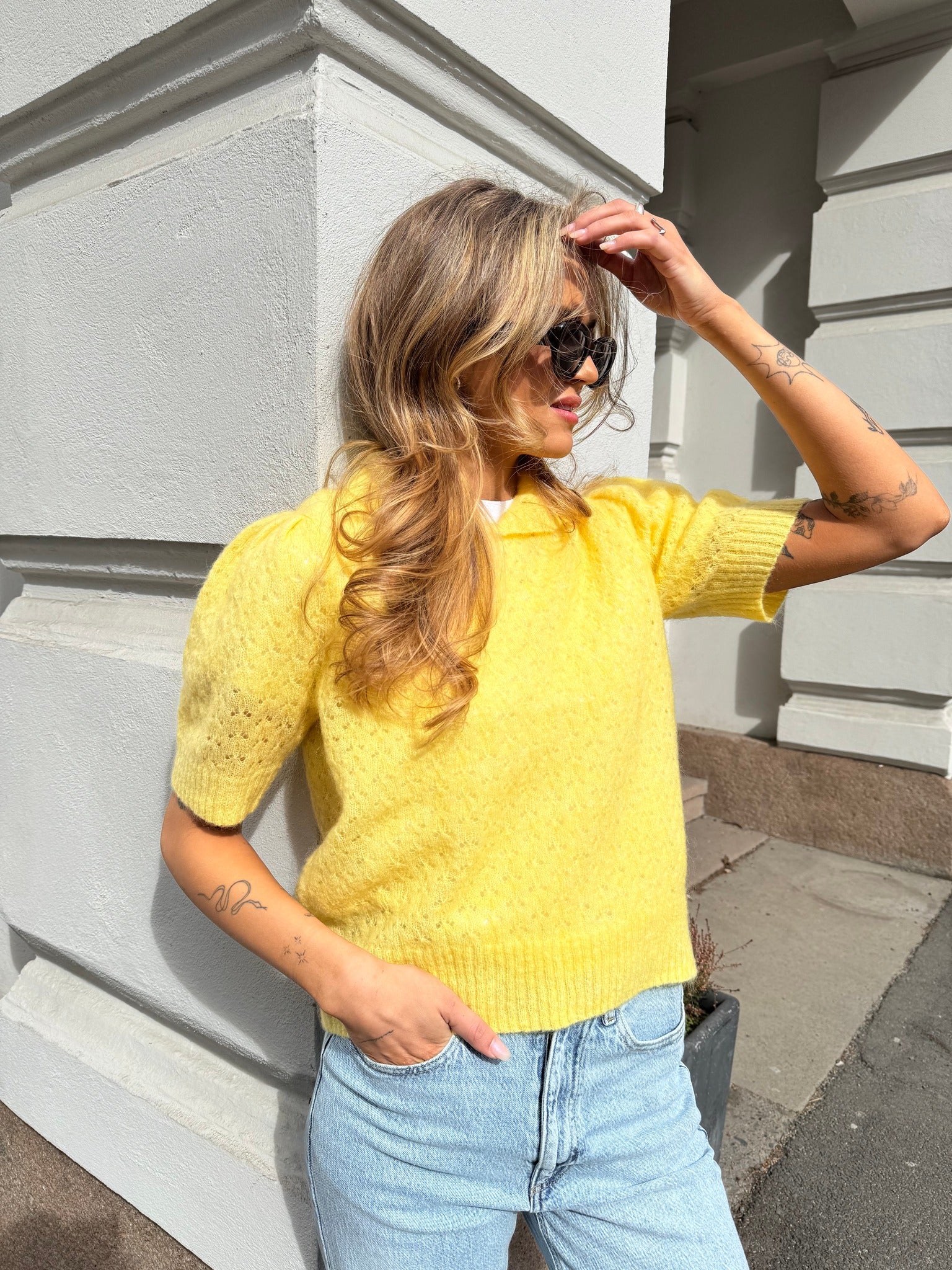 OBJDIRA Pullover - Daffodil
